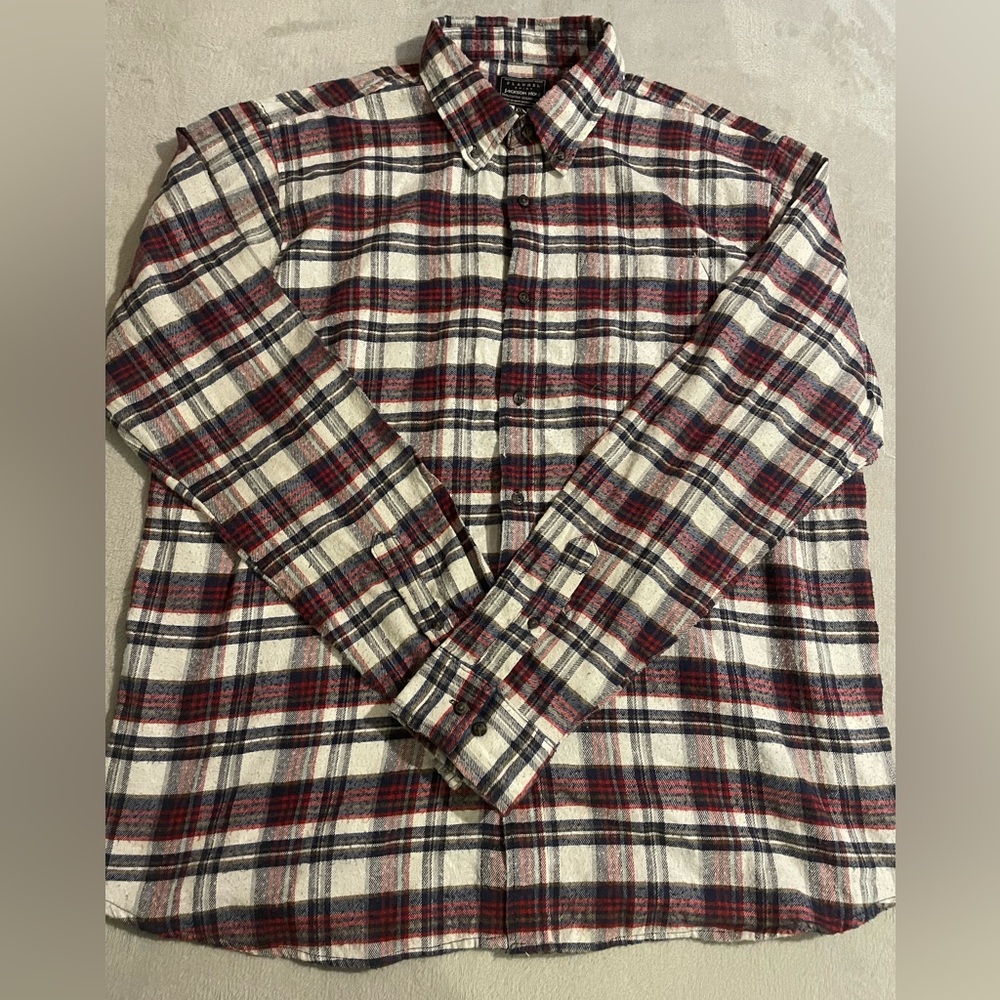 Jackson Hole Flannel Shirt Mens XXL Button Down Long Sleeve